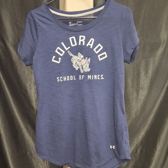 Under Armour Blue Short Sleeve Tee - Picture 1 of 11